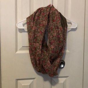 Floral Infinity Scarf